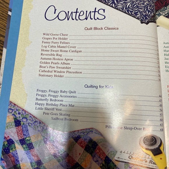 House of White Birches Quick Creative Quilting hard cover book - Picture 2 of 9